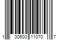 Barcode Image for UPC code 130600110707