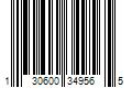 Barcode Image for UPC code 130600349565