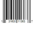 Barcode Image for UPC code 131600113637