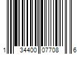 Barcode Image for UPC code 134400077086