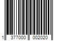 Barcode Image for UPC code 1377000002020