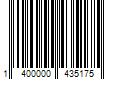 Barcode Image for UPC code 1400000435175