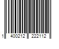 Barcode Image for UPC code 1400212222112