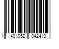 Barcode Image for UPC code 1401052042410