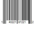 Barcode Image for UPC code 140221872212