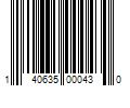 Barcode Image for UPC code 140635000430