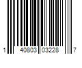 Barcode Image for UPC code 140803032287