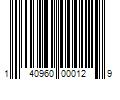 Barcode Image for UPC code 140960000129