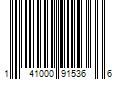 Barcode Image for UPC code 141000915366