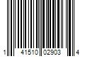 Barcode Image for UPC code 141510029034