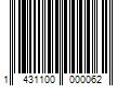 Barcode Image for UPC code 1431100000062