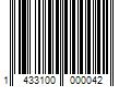 Barcode Image for UPC code 1433100000042