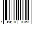 Barcode Image for UPC code 1434100000018