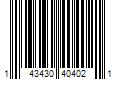 Barcode Image for UPC code 143430404021