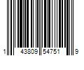 Barcode Image for UPC code 143809547519