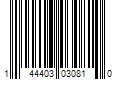 Barcode Image for UPC code 144403030810