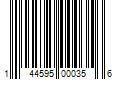 Barcode Image for UPC code 144595000356