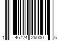 Barcode Image for UPC code 146724260006