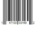 Barcode Image for UPC code 147100031692