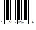 Barcode Image for UPC code 147547046716