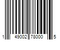 Barcode Image for UPC code 149002780005