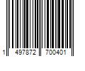 Barcode Image for UPC code 1497872700401