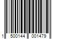 Barcode Image for UPC code 1500144001479