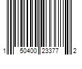 Barcode Image for UPC code 150400233772