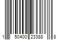 Barcode Image for UPC code 150400233888