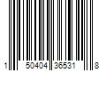 Barcode Image for UPC code 150404365318