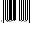 Barcode Image for UPC code 1526037836317