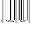 Barcode Image for UPC code 1541014104012