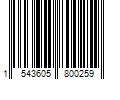 Barcode Image for UPC code 1543605800259