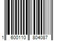 Barcode Image for UPC code 16001108040814