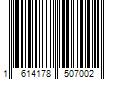 Barcode Image for UPC code 1614178507002