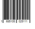 Barcode Image for UPC code 1685105025111