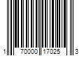 Barcode Image for UPC code 170000170253