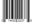 Barcode Image for UPC code 174432222375