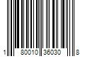 Barcode Image for UPC code 180010360308