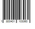 Barcode Image for UPC code 1800401103060