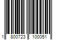 Barcode Image for UPC code 18007231000525