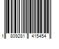 Barcode Image for UPC code 1809281415454