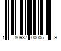 Barcode Image for UPC code 180937000059