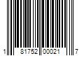 Barcode Image for UPC code 181752000217