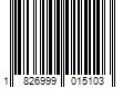 Barcode Image for UPC code 1826999015103