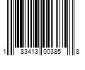 Barcode Image for UPC code 183413003858