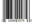 Barcode Image for UPC code 183859000756