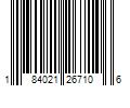 Barcode Image for UPC code 184021267106