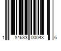 Barcode Image for UPC code 184633000436