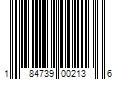 Barcode Image for UPC code 184739002136